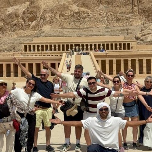 Luxor: Guided Tour to Valley of the Kings, Hatshepsut Temple, Habu Temple & Colossi of Memnon
