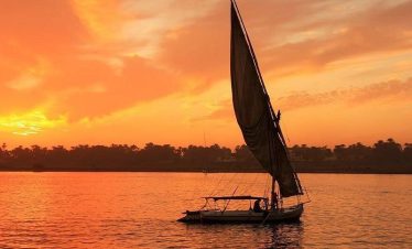 Felucca Ride at Sunset with Nubian Music