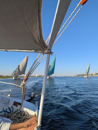 Sunset Sailing on the Nile